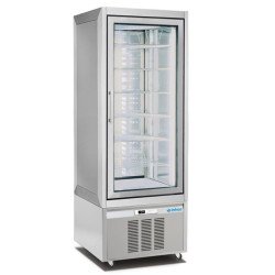 CONGELADOR VERTICAL EXPOSICIÓN HELADOS CON PUERTA CRISTAL INFRICO LO3500