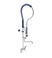 GRIFO INDUSTRIAL DUCHA DOBLE ENTRADA CON CAÑO SERIE LV 450X1200 MM