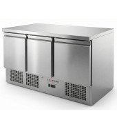 MESA REFRIGERADA 3 PUERTAS BAJO CONSUMO EL HOSTELERO ES903TOPH