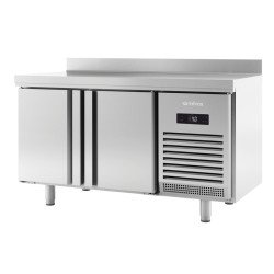 MESA FRÍA 2 PUERTAS FONDO 60CM CON PATAS INFRICO BMPP 1500 II