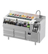 MESA FRIA COCTELERA CON 4...