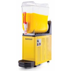 GRANIZADORA PROFESIONAL ACABADO YELLOW DE 1 CUBA DE 12L SAMIXIR SLUSH 12.Y