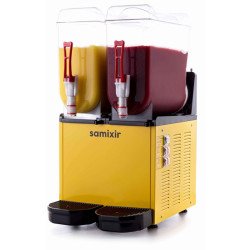 GRANIZADORA MULTIFUNCIÓN PARA HELADERÍA DOBLE CUBA DE 12+12L SAMIXIR SLUSH 24.Y