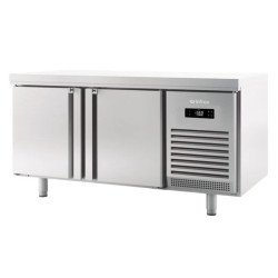 MESA CONGELACIÓN 2 PUERTAS FONDO 80CM CAPACIDAD 420L INFRICO MR 1620 BT