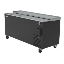 BOTELLERO PROFESIONAL REFRIGERADO DE 3 PUERTAS CON RUEDAS INFRICO BC 72 B