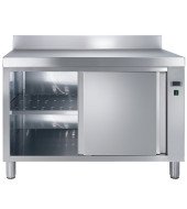 MESA CALIENTE HOSTELERÍA 1200MM MURAL CON PUERTAS CORREDERAS MCM1200