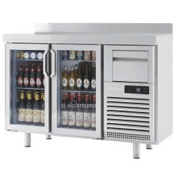 FRENTE MOSTRADOR REFRIGERADO 2 PUERTAS CRISTAL FMPP1500 CR