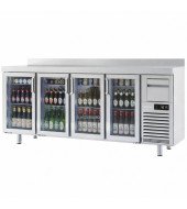 FRENTE MOSTRADOR FRIGORIFICO PREMIUM 4 PUERTAS CRISTAL 2.5M INFRICO FMPP2500 CR