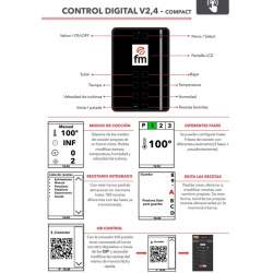 HORNO INDUSTRIAL MIXTO CONVECCIÓN BANDEJAS GN2/3 400V FM STC 623 V2'4