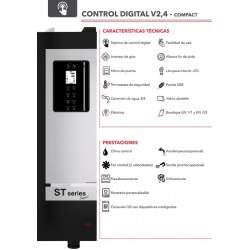 HORNO INDUSTRIAL COMPACTO 10 BANDEJAS GN1/1 400V FM STC 1011 V2'4 W