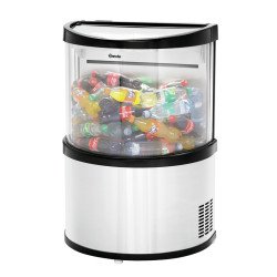 BOTELLERO VERTICAL REFRIGERADO PARA VENTAS POR IMPULSO 60L 690x450x1010H