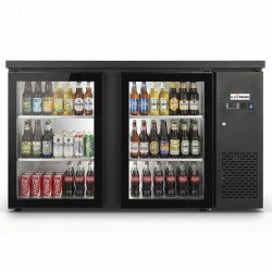 VITRINA BOTELLERO REFRIGERADO BACKBAR 2 PUERTAS CRISTAL EL HOSTELERO