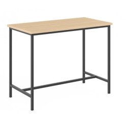 MESA TERRAZA DAKAR TUBO 30" 140x70