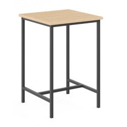 MESA TERRAZA DAKAR TUBO 30" 70x70