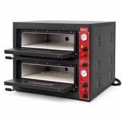 HORNO PIZZERO 2 PISOS PARA 8 PIZZAS DE 30CM TRIFÁSICO BANKS