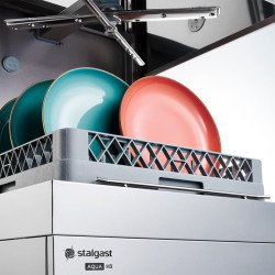 LAVAVAJILLAS PROFESIONAL DE CAPOTA CESTA 50X50 DOSIFICADOR DETERGENTE Y ABRILLANTADOR STALGAST