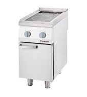 COCINA INDUCCIÓN 400 V CON MUEBLE 2 ZONAS 250 MM STALGAST