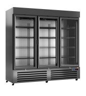 CONGELADOR EXPOSITOR SUPERMERCADO 3 PUERTAS GRAN CAPACIDAD ACCH-1603V