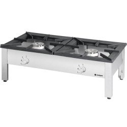 COCINA INDUSTRIAL DE GAS DOBLE CORONA 9+9KW STALGAST EH773014