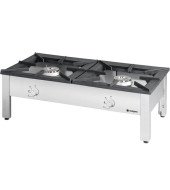 COCINA INDUSTRIAL DE GAS DOBLE CORONA 9+9KW STALGAST EH773014