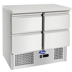 MESA FRÍA DE 4 CAJONES REFRIGERADOS EHESL3820-GR