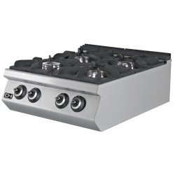 COCINA PROFESIONAL A GAS 4 x 8,74 KW FONDO 900MM EMPPLS9KG020