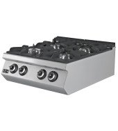 COCINA PROFESIONAL A GAS 4 x 8,74 KW FONDO 900MM EMPPLS9KG020