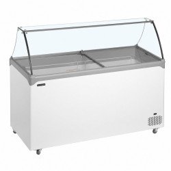VITRINA DE HELADOS ECO 12 CUBETAS 157CM TEFCOLD NIC502SC-SO