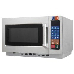 MICROONDAS INDUSTRIAL GRANDE 34 LITROS ACERO INOX 10 PROGRAMAS MO-34NS1