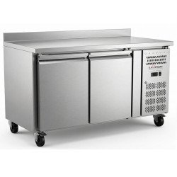 NEVERA BAJO MOSTRADOR 2 PUERTAS CON RUEDAS FONDO 60CM SNACK2200TN