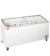 CONGELADOR HORIZONTAL 175CM TAPAS DESLIZANTES CRISTAL CURVO TEFCOLD IC552SCEB