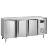 MESA REFRIGERADA GASTRO 3 PUERTAS SIN PETO ETIQUETA A TEFCOLD CK7310X1