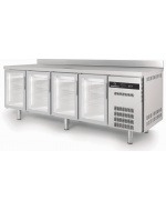 MESA FRÍA SNACK S-LINE 4 PUERTAS CRISTAL CORECO TSRV-250-S