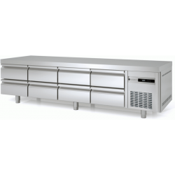 MESA FRÍA BAJO COCINA CON CAJONES CORECO MFB-220-CC