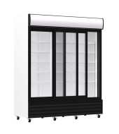 NEVERA EXPOSITORA VERTICAL 3 PUERTAS CORREDERAS EHCST1600S